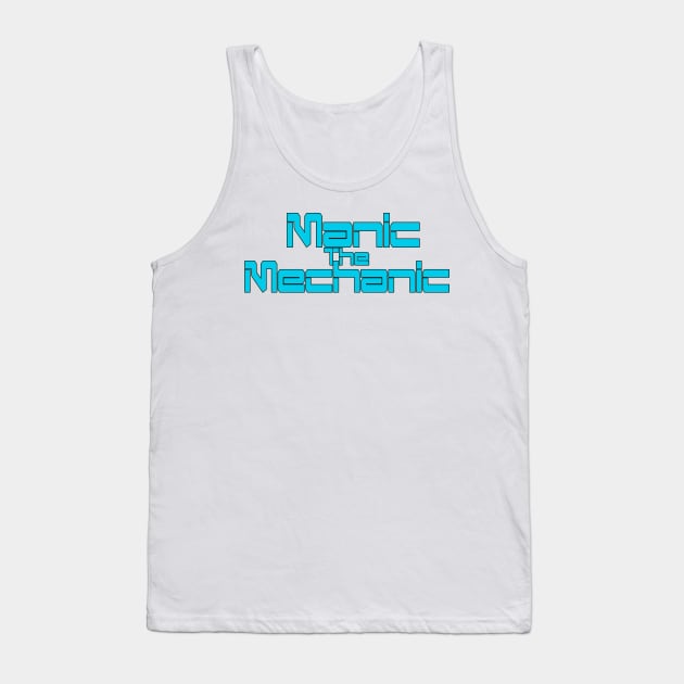 Manic OG Title - Light Blue Tank Top by Manic